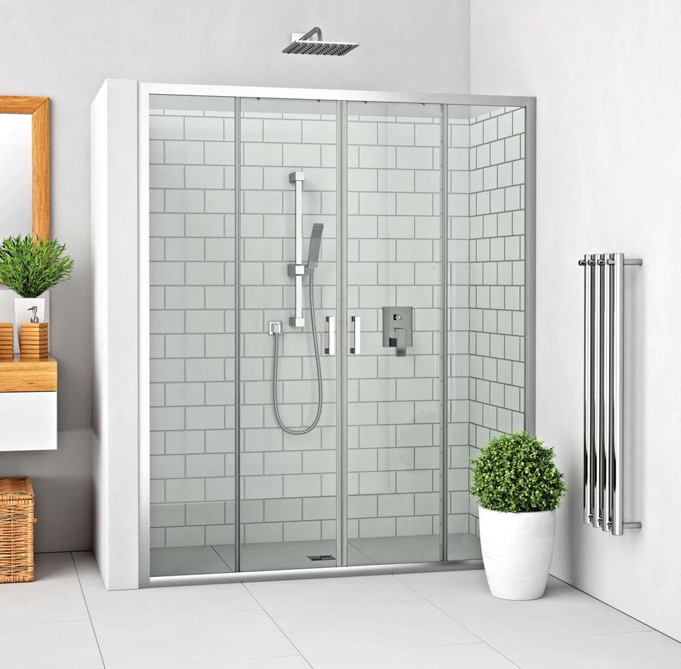 sprchové kouty / lega line LLD2 LLD2 posuvné sprchové dveře sprchové dveře posuvné pro instalaci do niky nebo pro kombinaci s pevnou stěnou LL LLD4 TP vstupní otvor (c) LLD2/1000 556-1000000-00-02