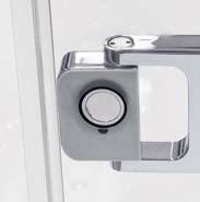 sprchové kouty / hitech line HITEH HR2 čtvrtkruhový sprchový kout s dvoukřídlými otevíracími dveřmi HN1 sprchové dveře s jednokřídlými dveřmi pro instalaci do niky 6+8 mm EG ezpečnostní sklo