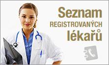 Registr lékařů Veřejý sezam čleů ČLK obsahuje část iformací z registru Služba pro veřejost Paciet si může zkotrolovat, zda jeho