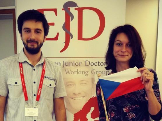 Zahraičí čiost - EJD EJD Europea juior doctors Dr. Hilšerová a Dr. Přáda 4.-5.