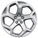 20" kola z lehké slitiny s 5 dvojitými paprsky, Style 5084 031NO 8 8 4 35 700 43 197 Standardně pro SE P400e.