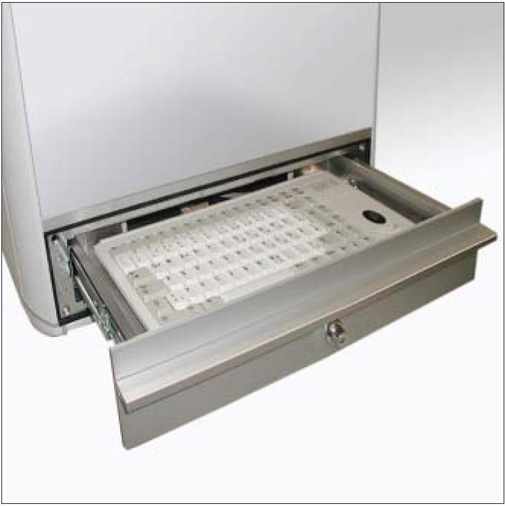 Hloubka zásuvky OVLÁDACÍ SKŘÍNĚ SL 3000 Zásuvka na klávesnici Montáž do ovládacích skříní. Krytí IP 40 z přední strany. Objednací číslo: 10.