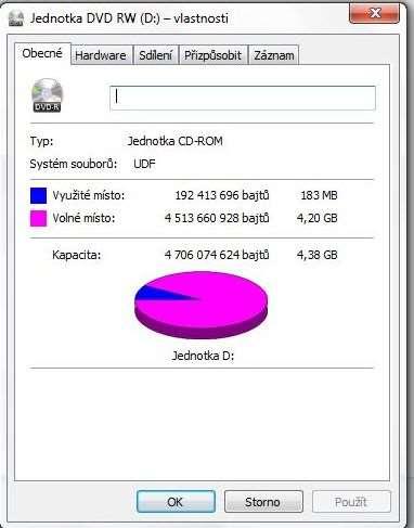 Identifikace nosičů optické disky CD nebo DVD? CD nebo DVD? specifikace formátů fyzického nosiče jaký typ média a nosiče?