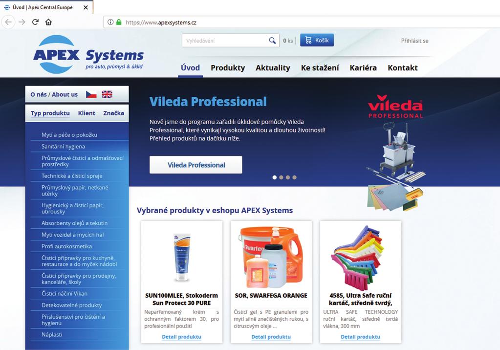 www.apexsystems.cz Zkuste náš e-shop!