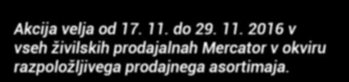 prodajalnah Mercator