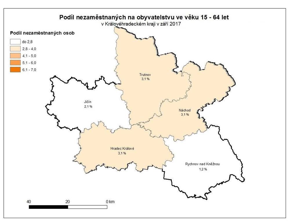 3. MAPA ArcView - Podíl