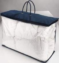 polštáře. Síťování zlepšuje proudění vzduchu v tašce.