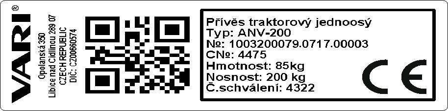 1.5.4 Pokyny k objednávání náhradních dílů Součástí tohoto návodu k používání není seznam náhradních dílů.