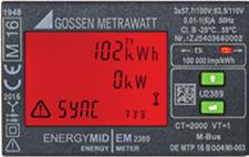 úsporu místa v rozvaděči LCD Display a tlačítka pro kontrolu měřených hodnot červené podsvícení displeje při chybě pro snadnou identifikaci poruch Objednací číslo Označení 3/4 vodičové měření (