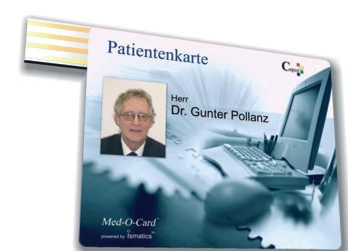 ehealth - Evropa - Německo - 2009 Německý systém Med-O-Card Karta pacienta - USB flash disk Kapacita 8 GB Kompletní kopie zdravotnických dat