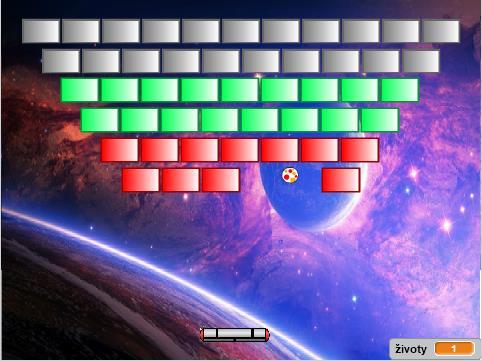 Výsledná hra Výsledkem je plnohodnotná kopie hry Arkanoid, kterou můžete nasdílet na stránky scratche a podělit se tak o hru se svými přáteli rodinou, ale i širokou veřejností.