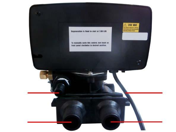 Požadavky na instalaci: 1. ¾ ventil na přívodu. 2. Drenáž v max.výšce 100 mm, přípojka DN 50. 3. Elektrická zásuvka 230 V / 50 Hz, 16 A 4.
