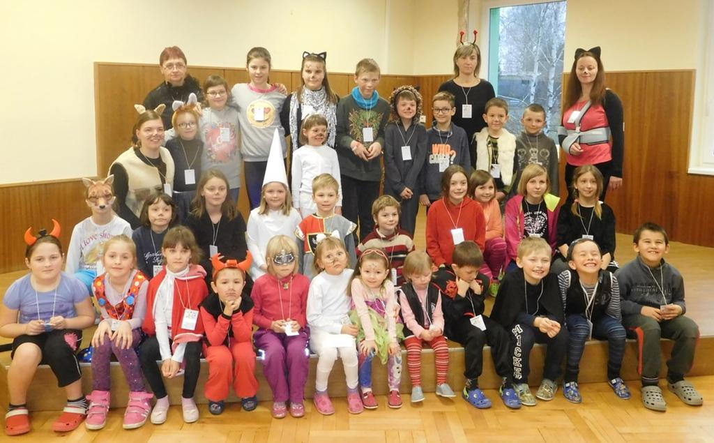 Po návratu do kulturního domu děti zalezly do pelíšků a k radosti pana Andersena si četly a četly, kolem půlnoci usínaly.