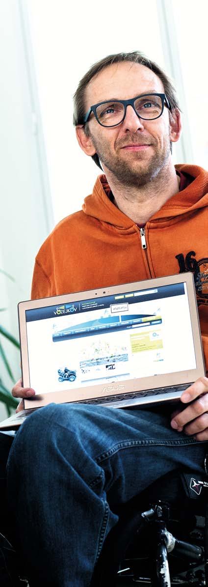 cz nabízí mapu, navigaci a informace o bezbariérových místech v celé ČR i v zahraničí.