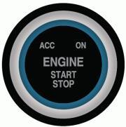 DÁLKOVÉ NASTARTOVÁNÍ MOTORU Dálkové startování motoru je podmíněno nastavením rezervačního režimu (u manuální převodovky). Dlouze stiskněte tlačítko. Ovladač 3x pípne.