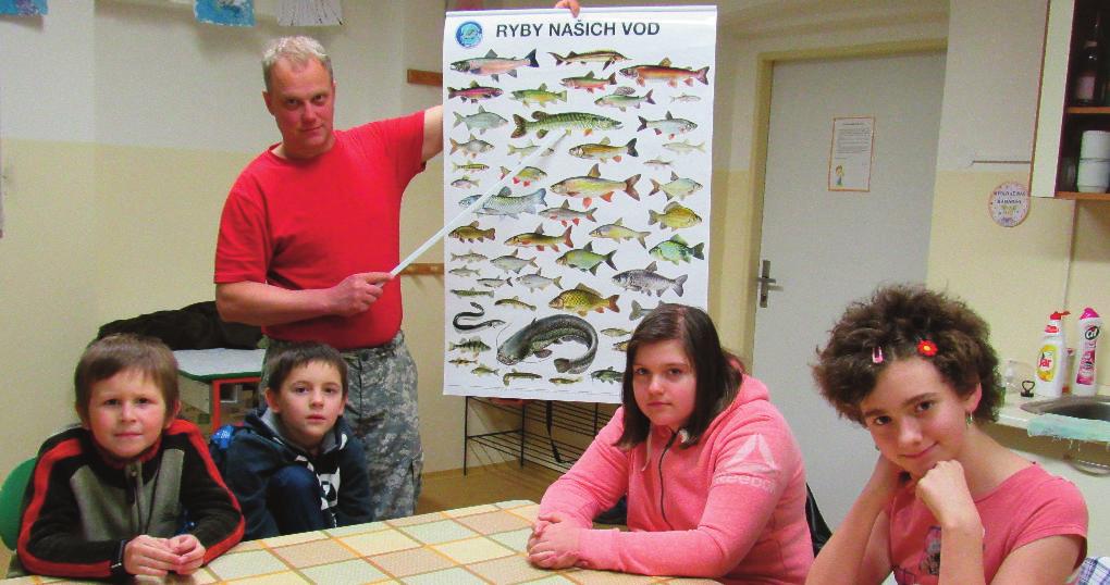 V současné době je zcela naplněn. (lp) Čkyně si vychovává své malé rybáře Již necelé čtyři roky funguje ve Čkyni kroužek těch nejmenších rybářů.