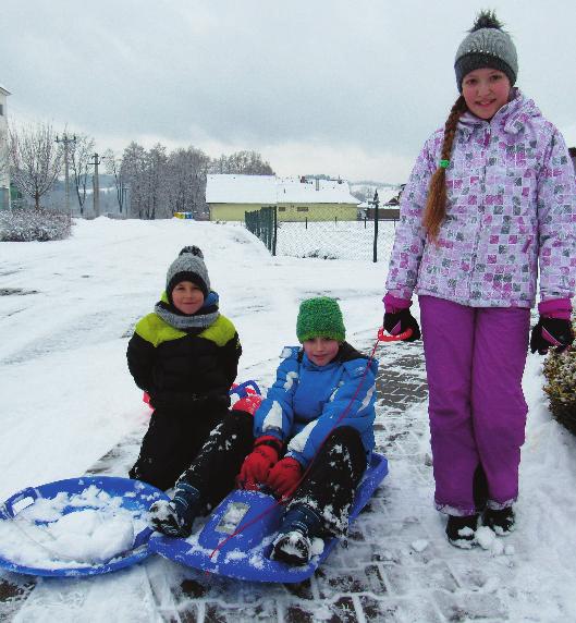 19 Únor 2018 AKTUALITY ze života Čkyně Emma vyhrála Šumavskou 30 V závěru ledna si děti užily zimy Zatímco počátek zimy neodpovídal teplotně ani sněhovou nadílkou tomuto ročnímu období, na přelomu