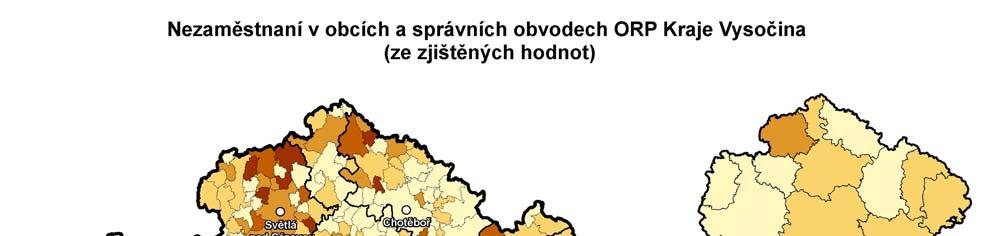 Míra zaměstnanosti je nejnižší na Třebíčsku ekonomicky aktivních. Míra zaměstnanosti představuje podíl počtu zaměstnaných na počtu všech osob ve věku 15 a více let se zjištěnou ekonomickou aktivitou.