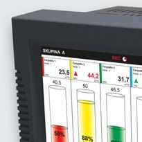 R ZÍRVÝ ZSVČ R odulový registrační přístroj s pozicemi pro zásuvné moduly: analogové vstupy, max. vstupů/modul digitální vstupy, max. vstupů/modul analogové výstupy, max.