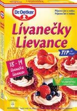 Palacinky jemné v prášku