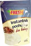 FRESH Instantná pochúťka do kávy 200g 95 2,714/kg FRESH