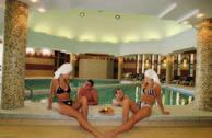 zážitkový kúpeľ, termálne kúpele, sauna, fitness, ranná a vodná gymnastika, plavecký bazén (máj - september),