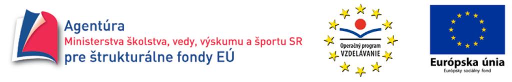 Názov projektu Žiadateľ Sektor Operačný program Prioritná os Opatrenie Kód výzvy Celkové výdavky projektu (SKK) Požadovaná výška NFP (SKK) Komunikácia ako cesta ku vzdelaniu a samostatnosti sluchovo