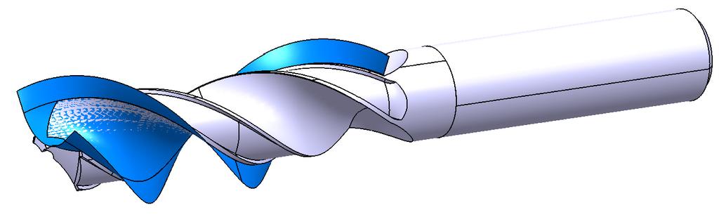 Tvořící křivka je složena ze tří částí: úsečky a oblouků dvou kružnic, jejichž vstupní parametry je možné odečíst z obrázku 3. Výsledná křivka složená ze tří částí je na obrázku 4.