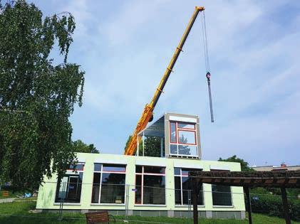 AKTUALITY AKTUALITY Z RADNICE Nástavba 2. NP modulární mateřské školy Podle schváleného harmonogramu započaly 21.