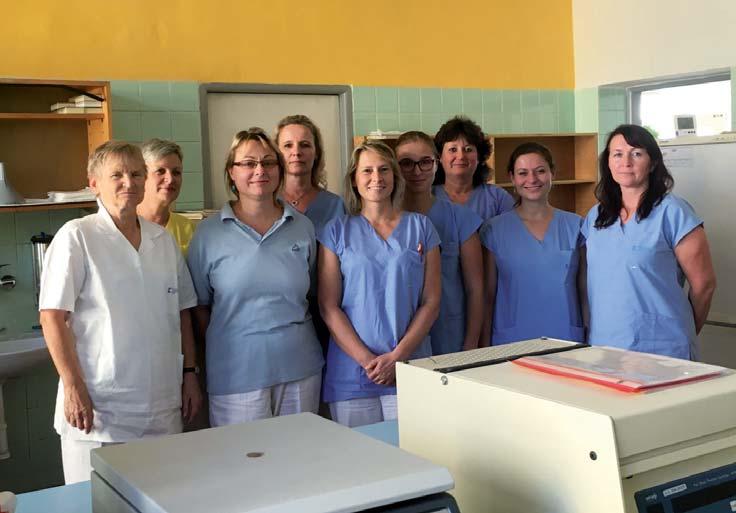 5.2. Bioptická stanice PRM Bioptická stanice v PRM je součástí Ústavu patologie FN v Brně-Bohunicích.