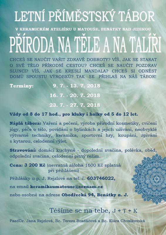 Pořadatel: Kruh přátel umění ve spolupráci s městem Benátky nad Jizerou 15. 3. 2018, 15:00-19:00 hodin, Přátelské posezení seniorů, Kulturní a vzdělávací centrum Záložna velký sál.