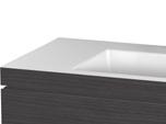 Vero Air Design by Duravit Popis výrobku mm kg Počet Objednací číslo Euro Bílá - 00 HygieneGlaze bílá - 20 Umyvadlo do nábytku c-bonded se skříňkou závěsnou 1 zásuvka, včetně nábytkového umyvadla,