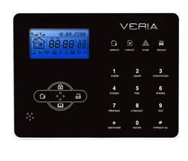 Systém VERIA Panther VERIA VERIA VERIA Ústředna PZTS IP 9005 Panther VERIA IP 9005 GSM + PSTN + IP komunikátor, 3 bezdrátových zón, 8 kabelových zón, RFID,