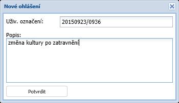 můžete nejprve vytvořit návrhy DPB a až potom založit ohlášení (viz postup v kap. 12.2).