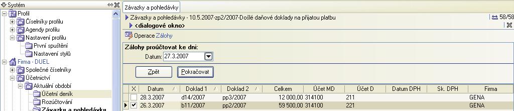 DUEL Uživatelská pøíruèka 23 3.