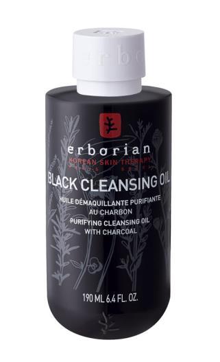ERBORIAN čisticí olej BLACK CLEANSING OIL ERBORIAN jednorázová maska BB SHOT MASK Čisticí a také detoxikační olej umí s pletí hotové zázraky.
