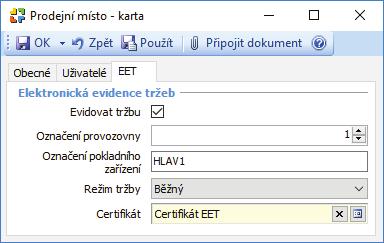 Před zahájením provozu v režimu musí každý poplatník podat Žádost o vydání autentizačních údajů, které slouží k přístupu do webové aplikace na daňovém portálu finanční správy.