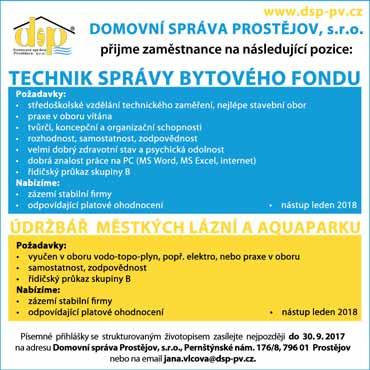 pracovníka čističky osiva, pracovníka provozu a údržby požadavky: vzdělání technického zaměření, zemědělského směru výhodou, zákl. znalost práce na PC. Bližší informace na tel. 582301911, p.