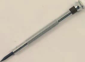 Šroubováky 01. Šroubováky TechDesign 01. Šroubovák TechDesign Typ čepele Barva Velikost Obj. č. Typ Plochý růžová 0,6 mm 6337.0,6 Plochý žlutá 0,8 mm 6337.0,8 Plochý černá 1,0 mm 6337.