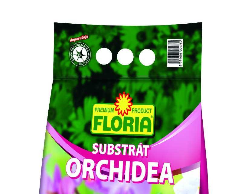 Orchidej 3l / FLORIA FLORIA Substrát pro orchideje je vysoce hodnotný