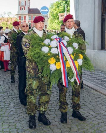 výročí Dne vítězství Foto: Pavel Vychodil Město Slaný ve spolupráci s Českým svazem bojovníků za