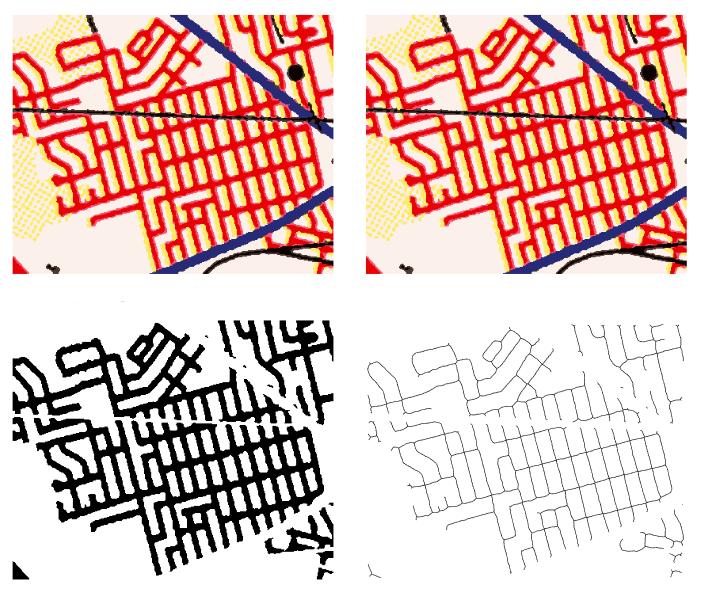 V rámci této kapitoly a jako inspirace pro samotnou praktickou část byly prostudovány texty autorů Ojaswa Sharma - A methodology for Raster to Vector Conversion of Colour Scanned Maps [11] a Yao-Yi