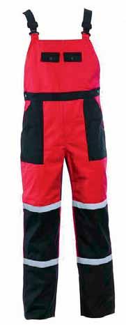 Oděvy Kolekce TAYRA 07 1144 3xx TAYRA KALHOTY LACL Nepromokavé montérkové kalhoty s laclem moderního