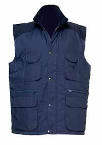 Oděvy 07 4807 3xx HERALD Zateplená vesta, 65 % PES, 35 % BA, prošívaná podšívka z polyesteru