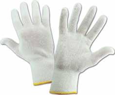 6 13 KITE - textilní rukavice Šitý jemný bělený bavlněný úplet, fourchette, bez manžety. 03 3259 309 vel.