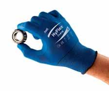 6 11 HYFLEX ULTRA LITE 11-618 - univerzální rukavice Bezešvé nylonové rukavice povrstvené polyuretanem, jsou to nejlehčí povrstvené rukavice na trhu.