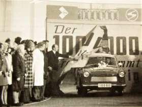 V roce 1971 dosáhl dovoz Trabantů do Československa rekordních 16 tisíc (12 800 limuzínek a 3 200 kombi), v roce 1973 to bylo stále ještě více než 12 tisíc vozů.