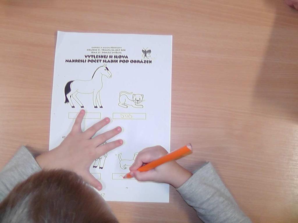 Reflexe Učitelka vyzvala děti k hodnocení aktivit, sama pochválila činnosti, které se dětem povedly a motivovala je k dalším aktivitám. Děti nejvíce zaujala hra: Na kouzelníka a Na mňoukavou kočičku.