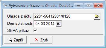 Doplnenie IBAN-u pre bankové účty V časti Účtovnícto-Základné údaje-banky /aj Mzdy-Základné údaje-banky/