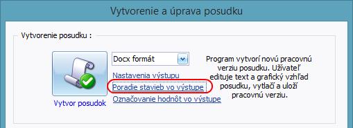 Takto môžete v posudku úplne voľne kombinovať všetky spôsoby stanovenia VŠH.